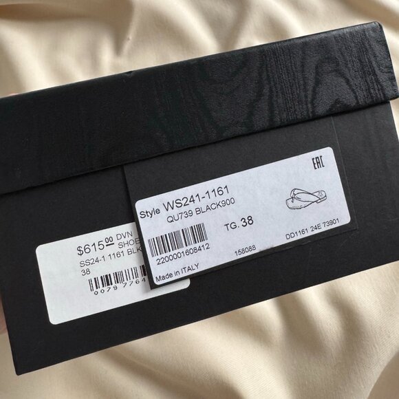 Dries Van Noten Printed Flip Flops, size 38 (fits like 8.5) - Picture 6 of 7